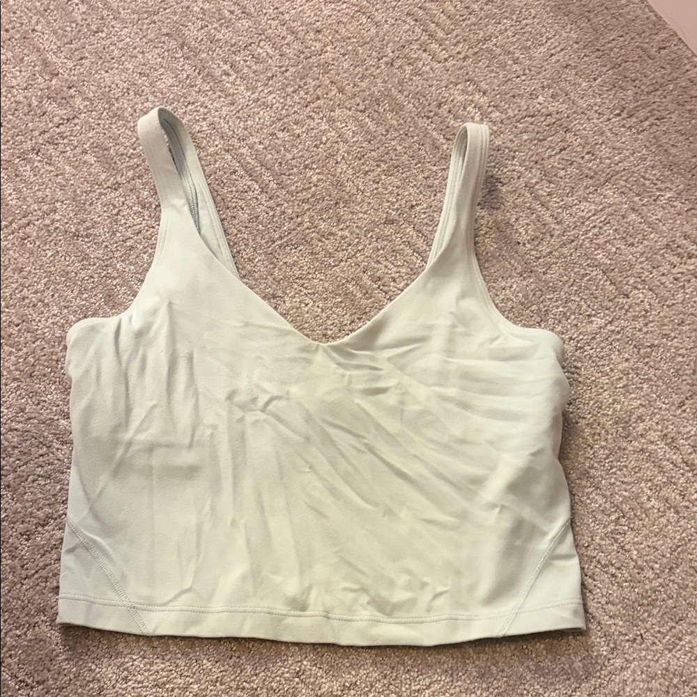 Delicate mint lululemon align tank size 6